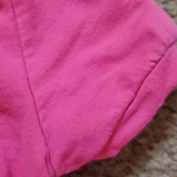 Adidas Infant Girls Pink Short Sleeve Zip Front  Hoodie Size 24M - Picture 5 of 10